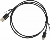 Кабель USB (m)-USB Type-C (m) 1м черный от магазина РЭССИ