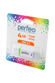 Носитель информации PERFEO PF-C11W004 USB 4GB C11 белый BL1 от магазина РЭССИ
