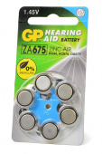 Элемент питания GP Hearing Aid ZA675F-D6 ZA675 BL6 от магазина РЭССИ