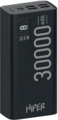 Мобильный аккумулятор Hiper EP 30000 30000mAh QC/PD 3A черный (EP 30000 BLACK) от магазина РЭССИ