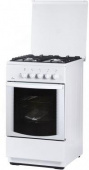 Плита Газовая Flama FG 24022 W белый (стеклянная крышка) реш.чугун от магазина РЭССИ