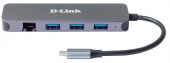 Разветвитель USB 3.0 D-Link DUB-2334 4порт. черный (DUB-2334/A1A) от магазина РЭССИ