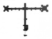 Кронштейн для мониторов ЖК Buro M052 черный 15"-27" макс.16кг крепление к столешнице поворот и наклон от магазина РЭССИ