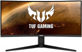 Монитор Asus 34" TUF Gaming VG34VQL1B темно-серый VA LED 1ms 21:9 HDMI M/M матовая HAS Piv 550cd 178гр/178гр 3440x1440 DP 2K USB 9.01кг от магазина РЭССИ