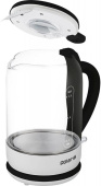 Чайник электрический Polaris PWK 1759CGL 1.5л. 2150Вт белый/черный корпус: стекло от магазина РЭССИ
