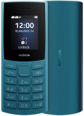 Мобильный телефон Nokia 105 (TA-1557 )DS EAC 0.048 голубой моноблок 2Sim 1.8" 120x160 Series 30+ GSM900/1800 GSM1900 FM от магазина РЭССИ