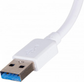 Кабель K-107 USB (m)-USB Type-C (m) 1.5м феррит.кольца белый коробка от магазина РЭССИ