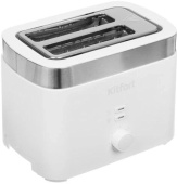 Тостер Kitfort КТ-4025 930Вт белый/стальной от магазина РЭССИ