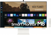 Монитор Samsung 32" M8 LS32BM801UIXCI белый VA LED 16:9 HDMI M/M TV матовая HAS 400cd 178гр/178гр 3840x2160 4K USB 6.7кг от магазина РЭССИ