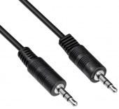 Кабель соединительный аудио Buro BAAC002-1 Jack 3.5 (m)/Jack 3.5 (m) 1м. черный от магазина РЭССИ