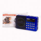 Радиоприемник портативный Сигнал РП-222 синий/черный USB microSD от магазина РЭССИ