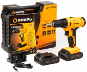 Дрель-шуруповерт Вихрь ДА-20Л-2К аккум. патрон:быстрозажимной (72/14/21) от магазина РЭССИ