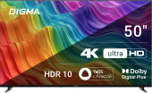 Телевизор LED Digma 50" DM-LED50UBB33 Яндекс.ТВ Frameless черный 4K Ultra HD 60Hz DVB-T DVB-T2 DVB-C DVB-S DVB-S2 USB WiFi Smart TV от магазина РЭССИ