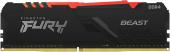 Память DDR4 32GB 3200MHz Kingston KF432C16BB2A/32 Fury Beast RGB RTL Gaming PC4-25600 CL16 DIMM 288-pin 1.35В dual rank с радиатором Ret от магазина РЭССИ