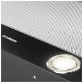 Вытяжка встраиваемая Hyundai HBH 6236 BG черный управление: кулисные переключатели (1 мотор) от магазина РЭССИ