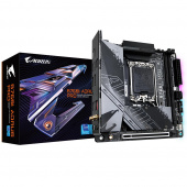 Материнская плата Gigabyte B760I AORUS PRO Soc-1700 Intel B760 2xDDR5 mini-ITX AC`97 8ch(7.1) 2.5Gg RAID+HDMI+DP от магазина РЭССИ