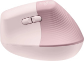 Мышь Logitech Lift розовый оптическая (4000dpi) беспроводная BT/Radio USB (5but) от магазина РЭССИ