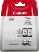 Картридж струйный Canon PG-445/CL-446 8283B004/008 многоцветный/черный набор для Canon MG2440/MG2540 от магазина РЭССИ