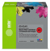 Картридж струйный Cactus CS-CL41 CS-CL41 CL-41 голубой/пурпурный/желтый (18мл) для Canon Pixma MP150/MP160/MP170/MP180/MP210/MP220/MP450/MP460/MP470/iP1200/iP1300/iP1600/iP1700/iP1800/iP190 от магазина РЭССИ