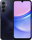 Смартфон Samsung SM-A155F Galaxy A15 128Gb 4Gb темно-синий моноблок 3G 4G 2Sim 6.5" 1080x2340 Android 14 50Mpix 802.11 a/b/g/n/ac NFC GPS GSM900/1800 GSM1900 TouchSc microSD max1024Gb от магазина РЭССИ