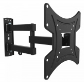 Кронштейн для телевизора Buro FL3S черный 20"-48" макс.15кг настенный поворотно-выдвижной и наклонный от магазина РЭССИ