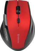 Мышь Defender Accura MM-365 красный оптическая 1600dpi беспров. USB 5but (52367) от магазина РЭССИ