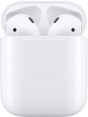 Гарнитура вкладыши Apple AirPods 2 белый беспроводные bluetooth в ушной раковине (MV7N2ZA/A) от магазина РЭССИ