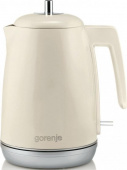 Чайник электрический Gorenje K15RL 1.7л. 2200Вт бежевый (корпус: металл/пластик) от магазина РЭССИ