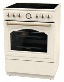 Плита Электрическая Gorenje GECS6B70CLI бежевый стеклокерамика (без крышки) от магазина РЭССИ