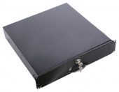 Ящик выдвижной для документации ЦМО ТСВ-Д-2U.450-9005 2U 19" 450мм черный (упак.:1шт) от магазина РЭССИ