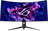 Монитор Asus 38" ROG Swift PG39WCDM черный OLED LED 21:9 HDMI матовая HAS Piv 450cd 178гр/178гр 3440x1440 240Hz FreeSync Premium DP 2K USB 9.61кг от магазина РЭССИ