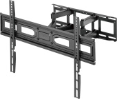 Кронштейн для телевизора SunWind 7FS черный 37"-80" макс.40кг настенный поворотно-выдвижной и наклонный от магазина РЭССИ