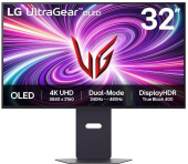 Монитор LG 31.5" UltraGear 32GS95UV-B черный OLED LED 16:9 HDMI M/M матовая HAS Piv 275cd 178гр/178гр 3840x2160 240Hz G-Sync FreeSync Premium Pro DP 4K USB 9.8кг от магазина РЭССИ