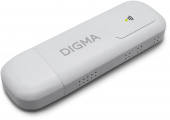 Модем 3G/4G Digma Dongle WiFi DW1960 USB Wi-Fi Firewall +Router внешний белый от магазина РЭССИ