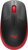 Мышь Logitech M190 красный/черный оптическая (1000dpi) беспроводная USB (2but) от магазина РЭССИ