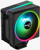 Устройство охлаждения(кулер) Aerocool Cylon 4F ARGB Soc-AM5/AM4/1151/1200/2066/1700 черный 4-pin 14-26dB Al+Cu 145W 550gr Ret (CYLON 4F ARGB PWM 4P) от магазина РЭССИ