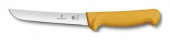 Нож кухонный Victorinox Swibo (5.8407.16) стальной обвалочный для мяса лезв.160мм прямая заточка оранжевый от магазина РЭССИ