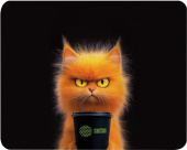 Коврик для мыши Cactus Red Cat 220x180x2мм (CS-MP-P11XS) от магазина РЭССИ