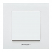 Выключатель Panasonic Karre Plus скрыт. 1кл. с подсветкой IP20 белый (упак.:1шт) (WKTC00432WH-RU) от магазина РЭССИ