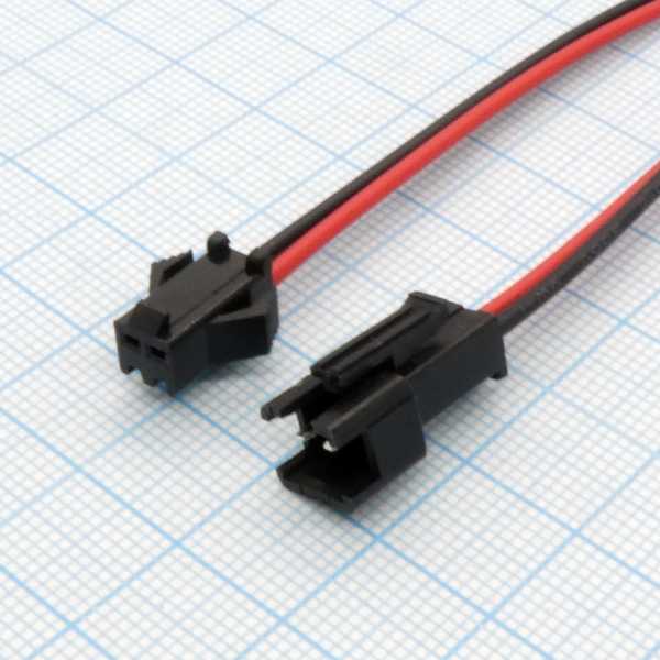 SM connector F/M 2P*150mm 22AWG от магазина РЭССИ