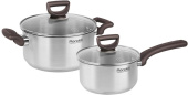 Набор 4 предм. (кастрюля с/кр 20 см 2,8 л, ковш с/кр 16 см 1,4 л) Fiore Rondell RDS-1507 от магазина РЭССИ