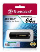 Флеш Диск Transcend 64Gb Jetflash 350 TS64GJF350 USB2.0 черный от магазина РЭССИ