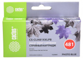 Картридж струйный Cactus CS-CLI481XXLPB голубой (12мл) для Canon Pixma TS8140/TS9140 от магазина РЭССИ