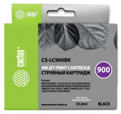 Картридж струйный Cactus CS-LC900BK черный (25.6мл) для Brother DCP-110/115/120/MFC-210/215/FAX-1840 от магазина РЭССИ