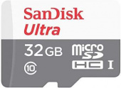 Флеш карта microSDHC 32Gb Class10 Sandisk SDSQUNR-032G-GN3MN Ultra w/o adapter от магазина РЭССИ