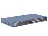 Коммутатор Hikvision DS-3E1326P-EI 24x100Мбит/с 2x1Гбит/с 2xКомбо(1000BASE-T/SFP) 24PoE+ 370W управляемый от магазина РЭССИ