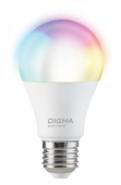 Умная лампа Digma DiLight A1 E27 11Вт 1150lm Wi-Fi (DLA1E27) от магазина РЭССИ