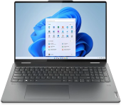 Ноутбук Lenovo Yoga 7 16IRL8 Core i5 1340P 16Gb SSD512Gb Intel Iris Xe graphics 16" IPS Touch 2.5K (2560x1600) Windows 11 Home grey WiFi BT Cam (82YN001YRK) от магазина РЭССИ