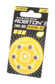 Элемент питания ROBITON HEARING AID R-ZA10-BL6 10 PR70 DA230 V10 BL6 от магазина РЭССИ