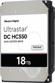 Жесткий диск WD SAS 3.0 18Tb 0F38353 WUH721818AL5204 Server Ultrastar DC HC550 512E (7200rpm) 512Mb 3.5" от магазина РЭССИ